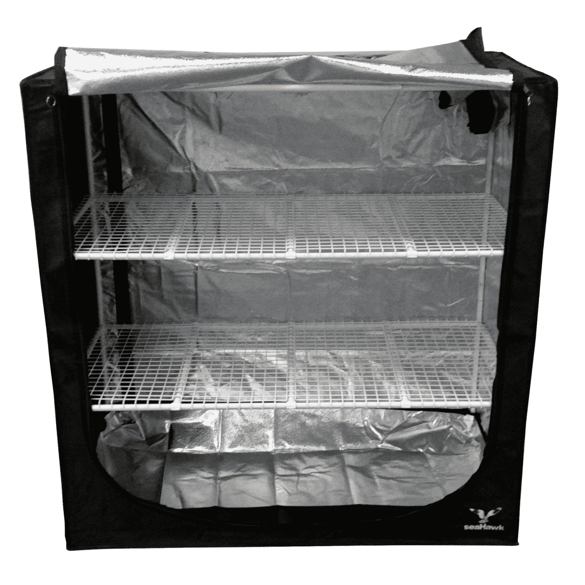 SeaHawk 1.2 x 0.6 x 1.2 m Grow Tent - Front Open