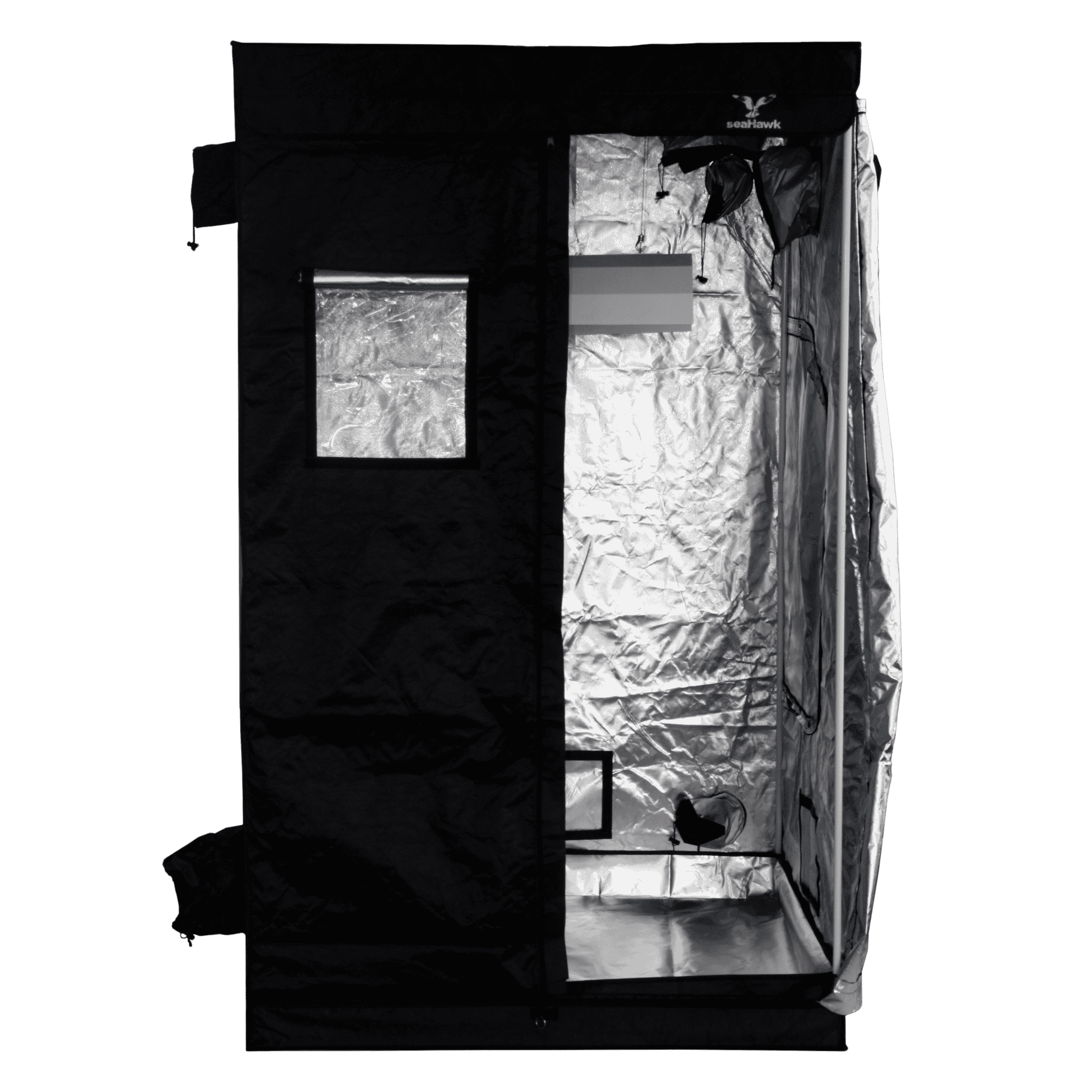 SeaHawk 1.2 x 1.2 x 2.0 m Grow Tent - Front Open