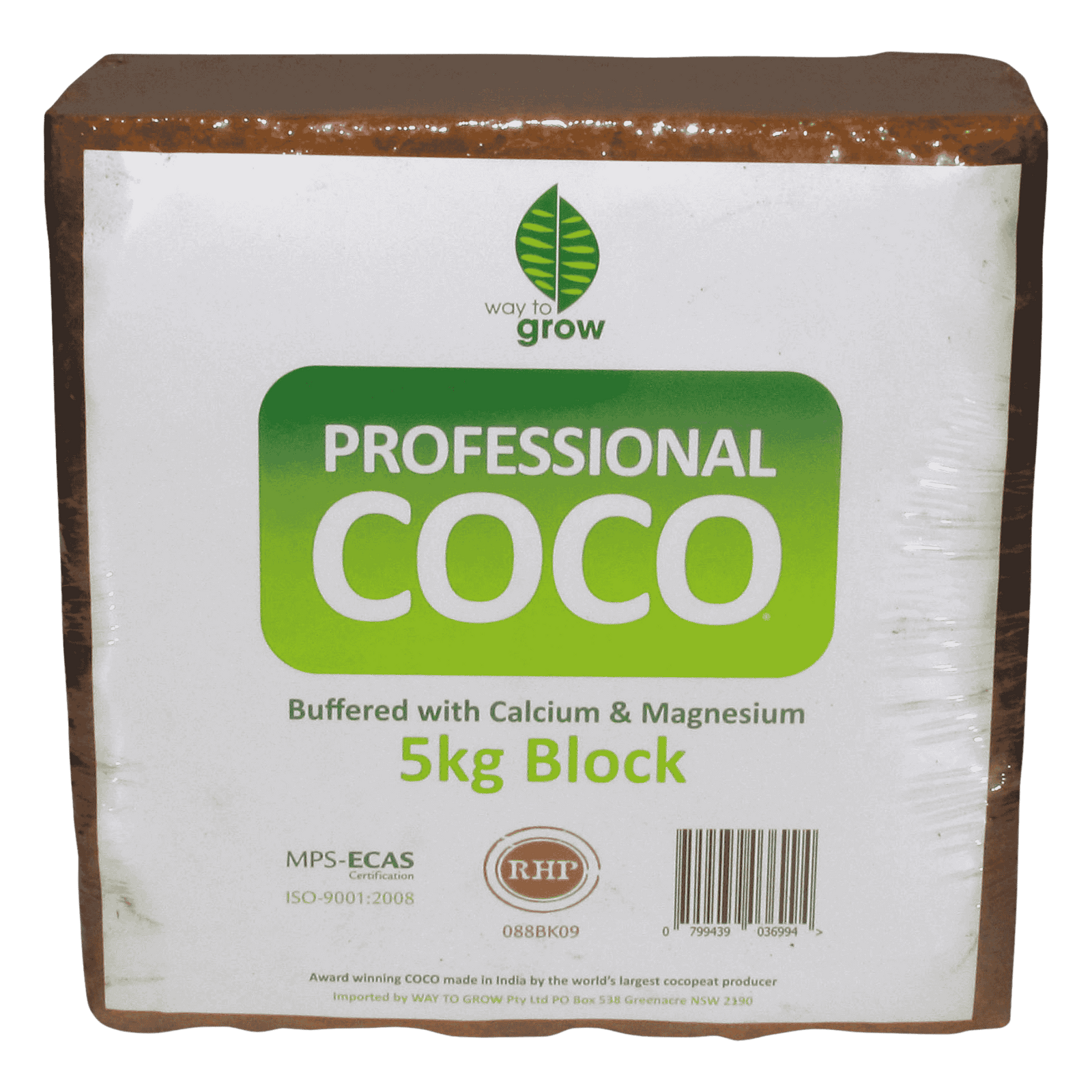 W2G Professional Coco Brick 5kg